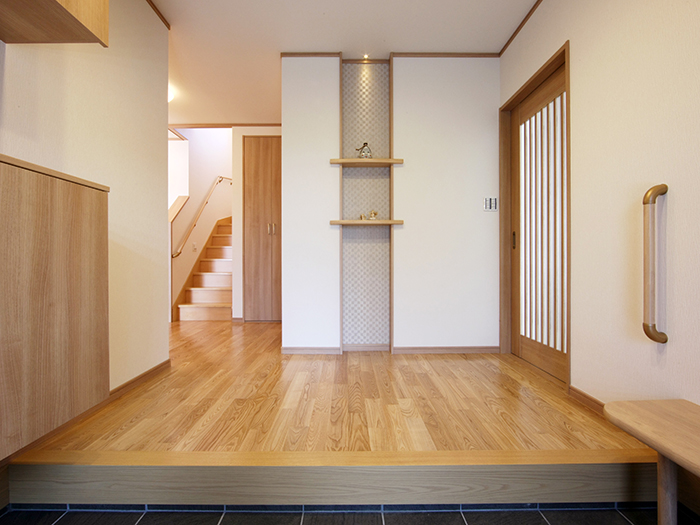 和風モダンのおしゃれな注文住宅実例 一宮 稲沢の注文住宅はアオキ開発